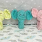 Cascabel Tejido Elefante