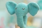 Cascabel Tejido Elefante - Imagen 2