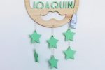 Nombre atrapasueños estrellas Menta - Imagen 2