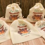 Saquitos estampados para dulces