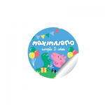 Stickers cumpleaños 3 cm