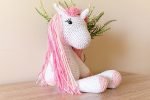 Unicornio tejido