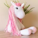 Unicornio tejido