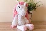 Unicornio tejido - Imagen 2