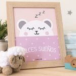 Cuadro ilustración Osa