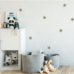 Stickers Pared Estrellas Doradas
