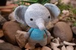 Elefante Tejido Gris-Calipso - Imagen 2