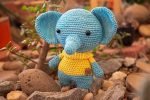Elefante Tejido Calipso-Amarillo
