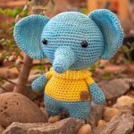 Elefante Tejido Calipso-Amarillo