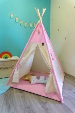 Carpa Tipi Rosada ☆