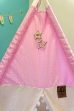 Carpa Tipi Rosada ☆ - Imagen 3