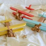 Avioneta de madera