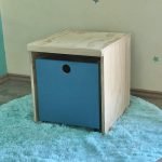 Juguetero velador cubo