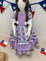 Vestido huasa Violeta